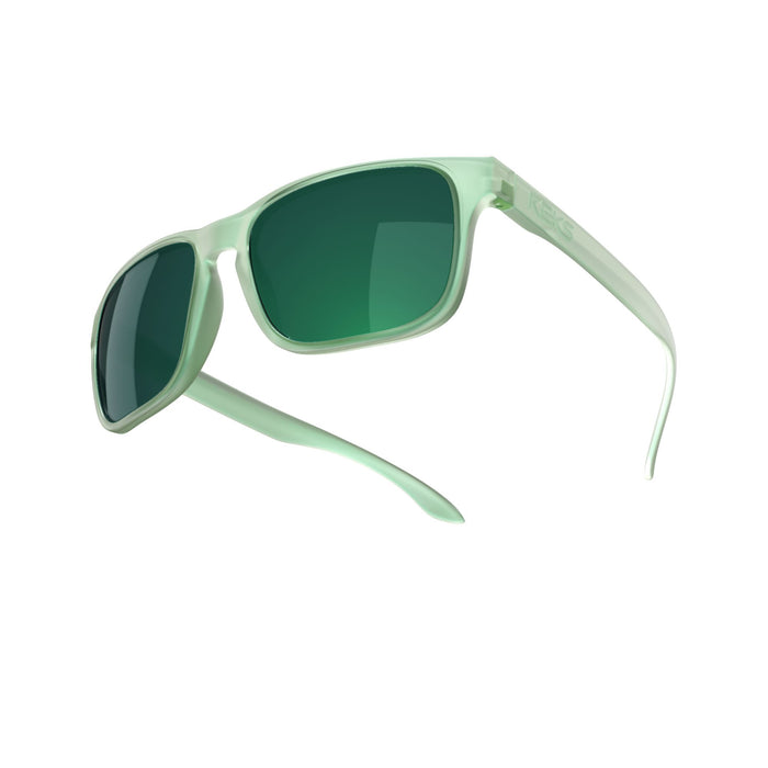 Single Vision / Solid Smoke / Green Mirror
