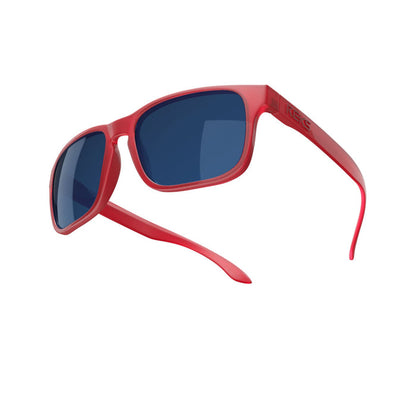 Single Vision / Rose Amber / Solid Blue Mirror