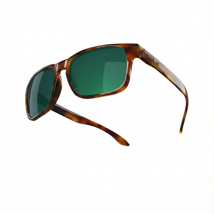 Single Vision / Solid Smoke / Green Mirror