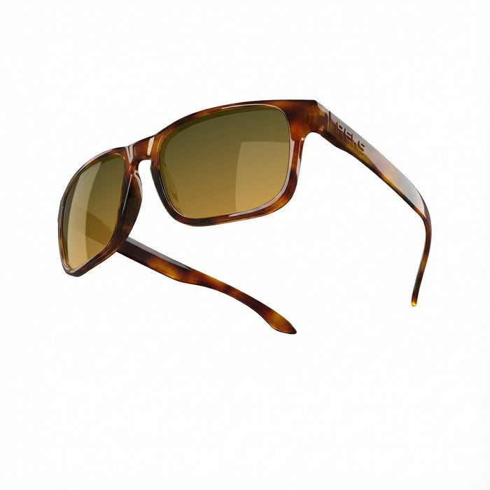 Single Vision / Solid Smoke / Gold Mirror
