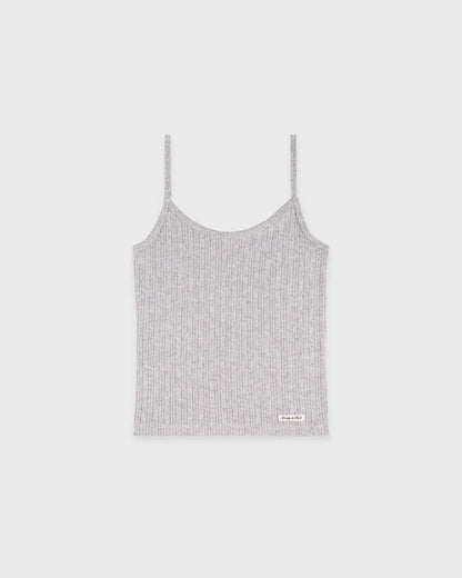 Sporty & Rich Signature Logo Pointelle Tank
