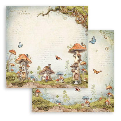 Stamperia 12x12 Scrapbooking Pad - Hidden Grove