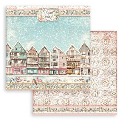 Stamperia Double-Sided Paper Pad 6"X6" 10/Pkg Sweet Winter