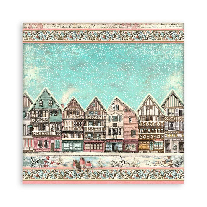Stamperia Sweet Winter Fabric Pack