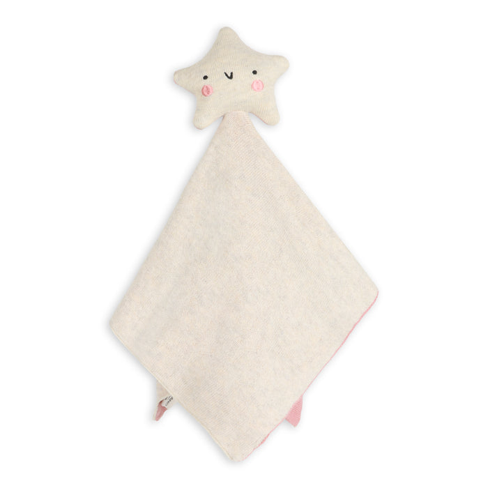 Star - Organic Baby Lovey Security Blanket Cuddle Cloth
