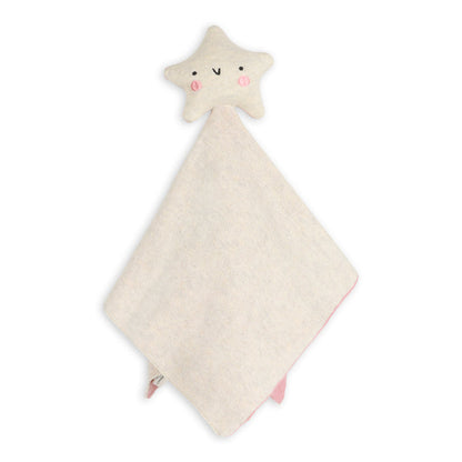 Star - Organic Baby Lovey Security Blanket Cuddle Cloth