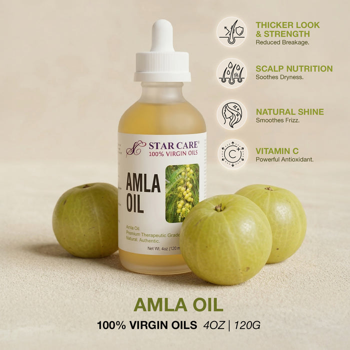 Star Care 100% Virgin Amla Oil 4oz/ 120ml