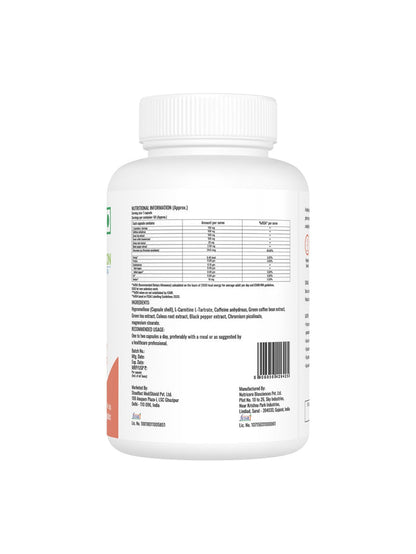 Steadfast Nutrition Leanfast Fat Burners Metabolism Booster Weight Loss Supplements (60 Capsules)