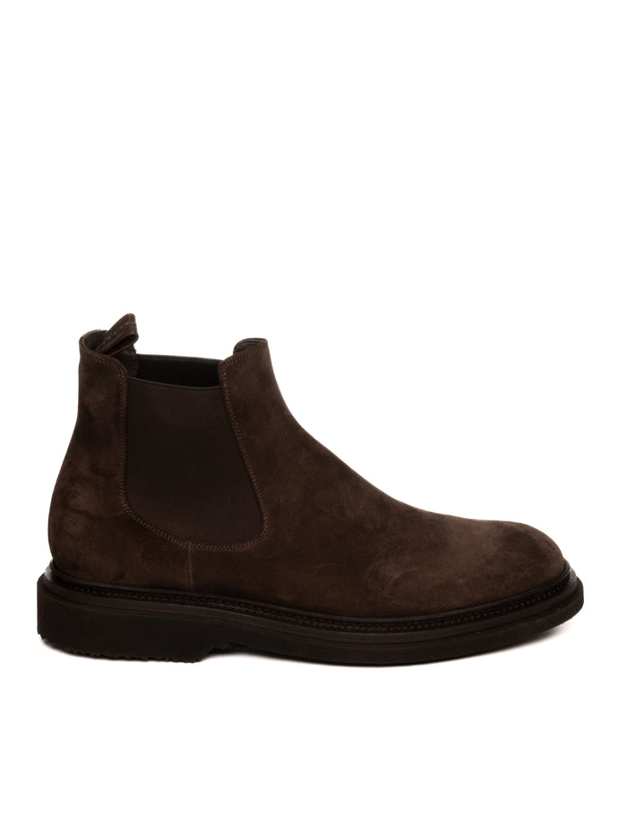 PANTANETTI Stivaletto in camoscio testa di moro <BR/> R16832 SIRIO-MORO