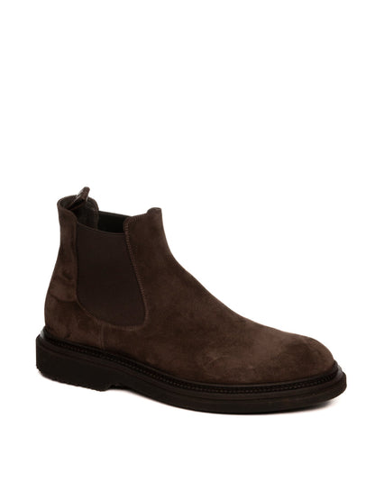 PANTANETTI Stivaletto in camoscio testa di moro <BR/> R16832 SIRIO-MORO