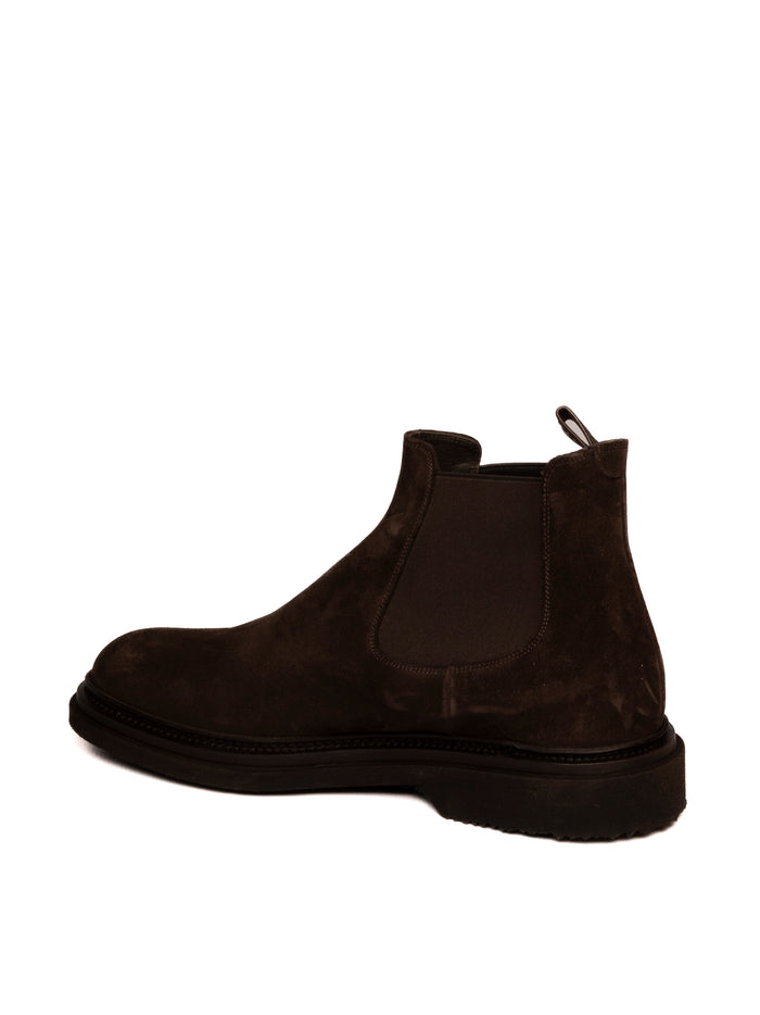 PANTANETTI Stivaletto in camoscio testa di moro <BR/> R16832 SIRIO-MORO