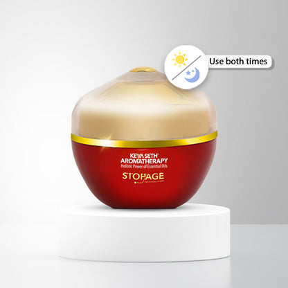 Stopage-Age Reversal Treatment - Reduces Signs of Aging & Control Wrinkles, Rejuvenating, Night Cream for Glowing & Youthful Skin with Goodness of Essential Oil - Keya Seth Aromatherapy