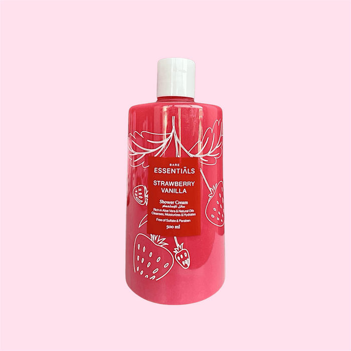 Strawberry Vanilla Shower Cream - Essentials EG