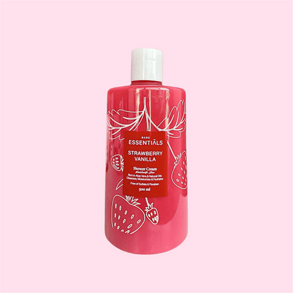 Strawberry Vanilla Shower Cream - Essentials EG