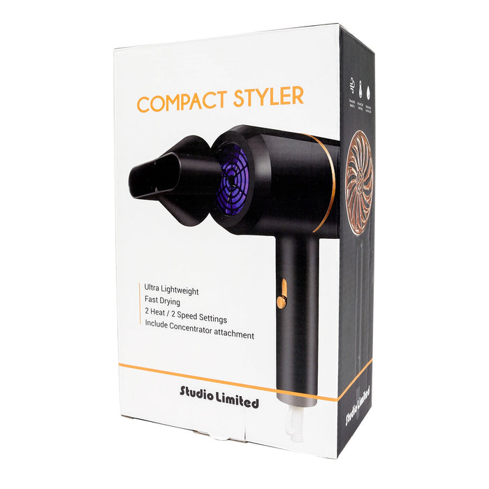 Studio Limited Compact Styler Mini Hair Dryer - ikatehouse