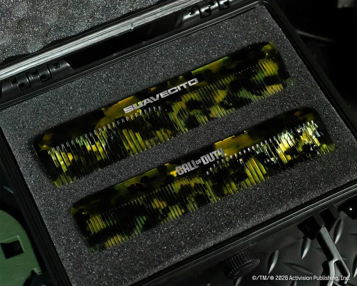 suavecito X call of duty: MW4 acetate comb