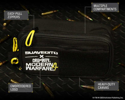 suavecito x call of duty mw4 dopp kit infographic