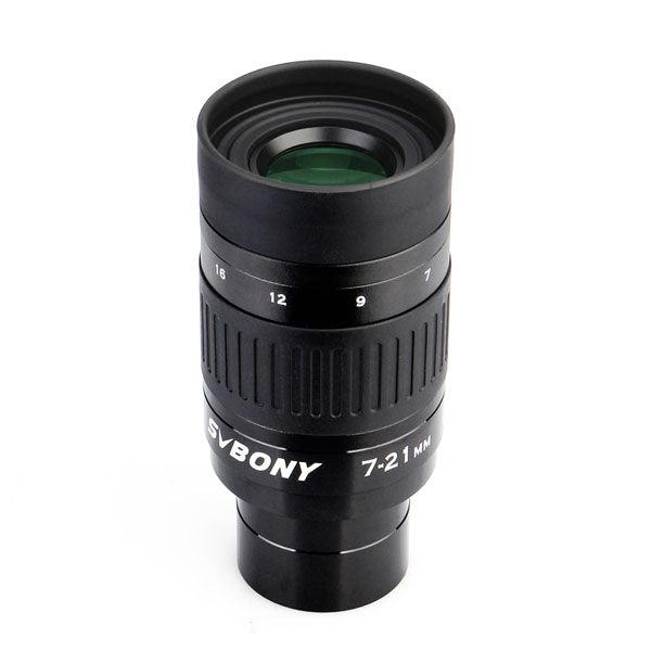SVBONY SV135 7mm to 21mm 1.25inch Zoom Eyepiece (W9105A) - Astronomy Plus
