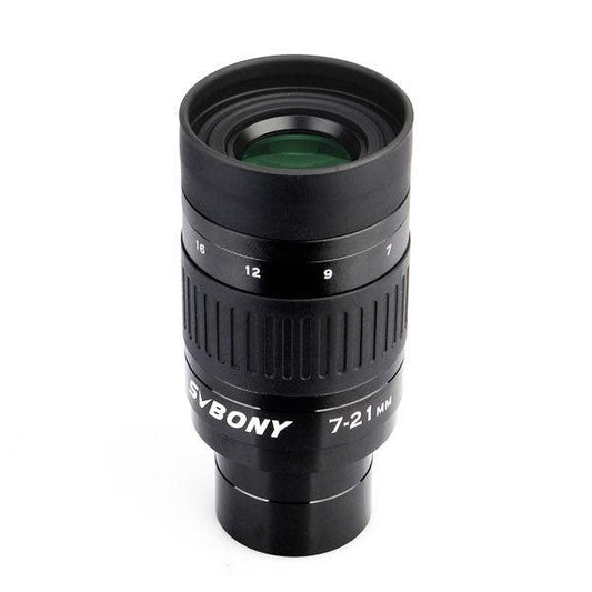 SVBONY SV135 7mm to 21mm 1.25inch Zoom Eyepiece (W9105A) - Astronomy Plus