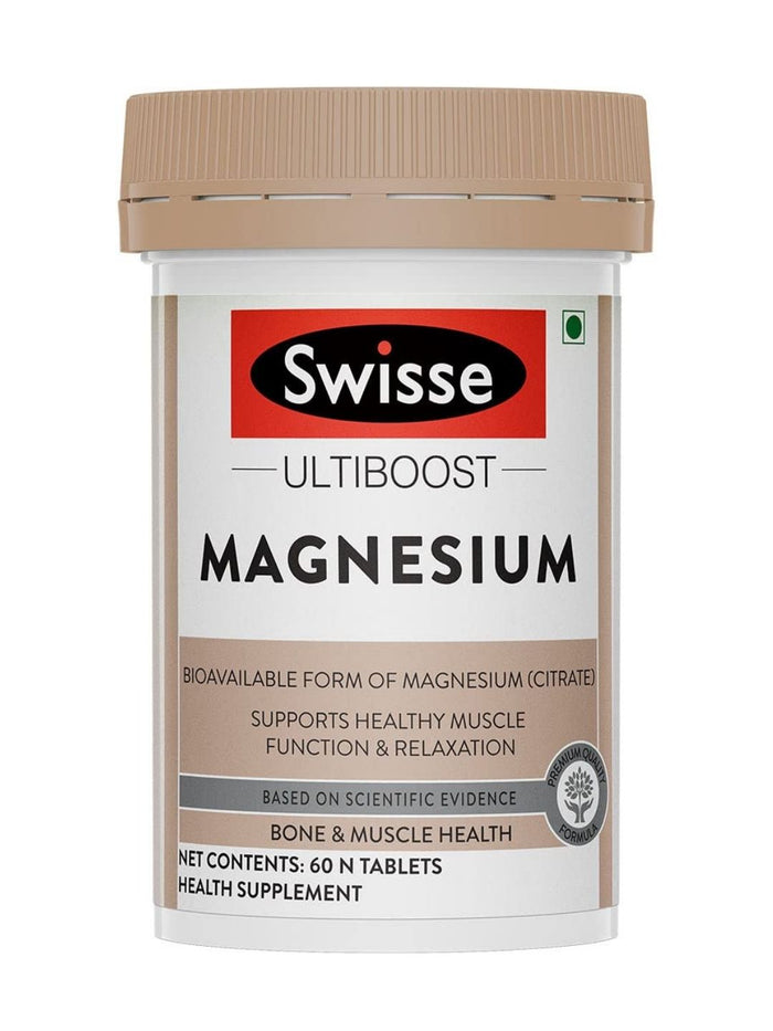 Swisse Magnesium for Relaxing, Calming & Muscle Regenerative Sleep (60 Tablets)