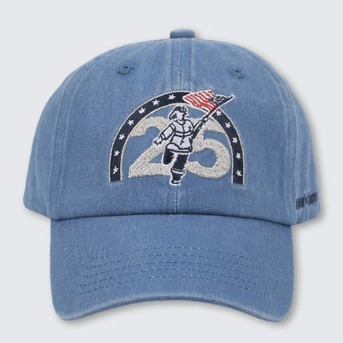 T2T 25th Anniversary Twill Hat (Pigment Dyed Blue) RESTOCK COMING SOON!