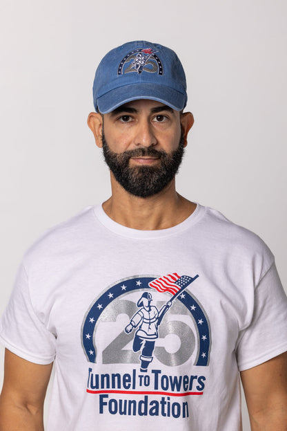 T2T 25th Anniversary Twill Hat (Pigment Dyed Blue) RESTOCK COMING SOON!