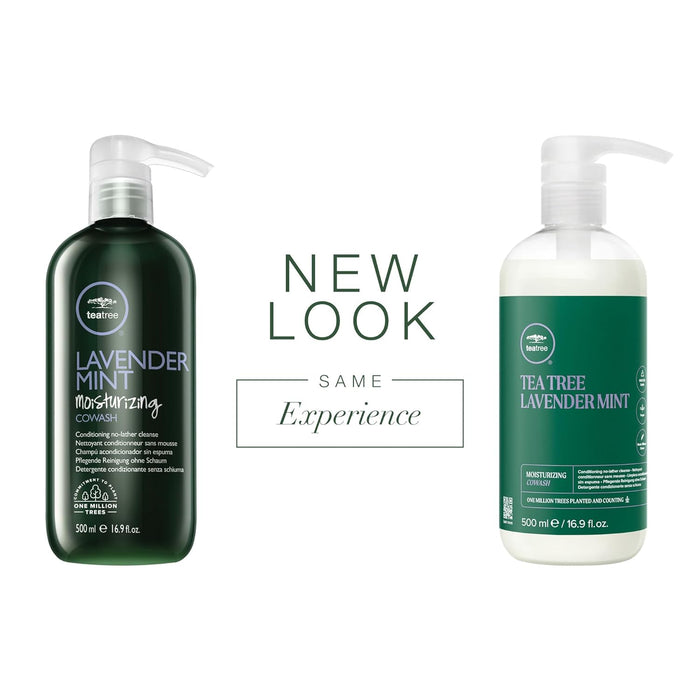 Tea Tree Lavender Mint Moisturizing Cowash, Cleansing Conditioner, For Coarse, Curly + Dry Hair