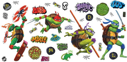 Teenage Ninja Turtles Mayhem Characters Peel & Stick Wall Decals