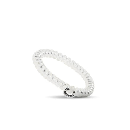 TELETIES Spiral Hair Coils Crystal Clear Hair Ties