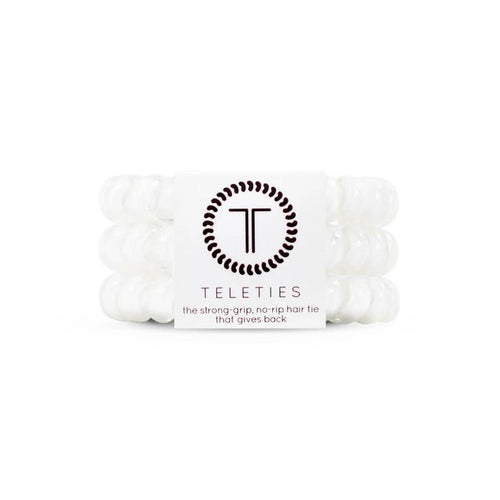 TELETIES Spiral Hair Coils Hair Ties