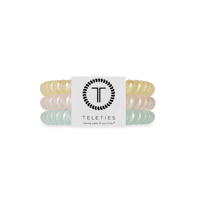 TELETIES Spiral Hair Coils Hair Ties