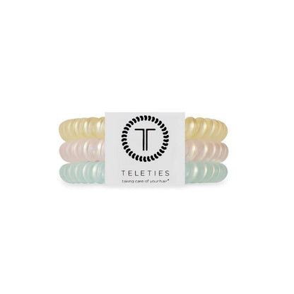 TELETIES Spiral Hair Coils Hair Ties