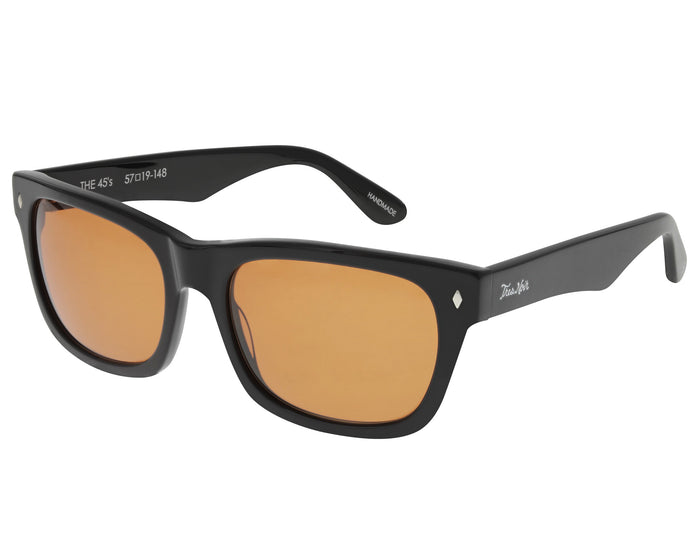 The 45's True For Twenty - Black - Burnt Orange Lens