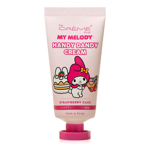 The Creme Shop My Melody Handy Dandy Hand Cream Strawberry Cake 1.69oz - ikatehouse
