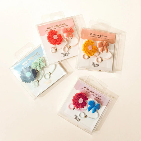 The Darling Effect Straw Topper Set