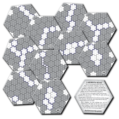 The Fantasy Trip Labyrinth Hexes
