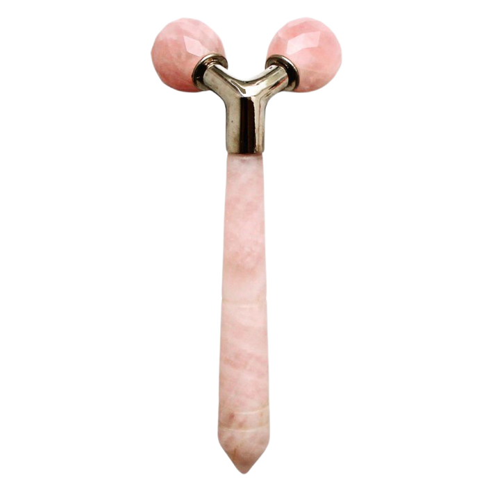 The Rose Quartz Tension Melting Massager for Face & Neck