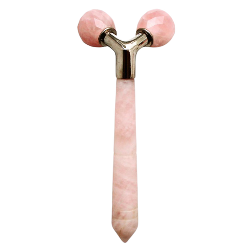 The Rose Quartz Tension Melting Massager for Face & Neck