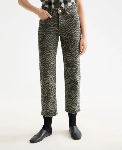 The Sky All Over Print Straight Leg
