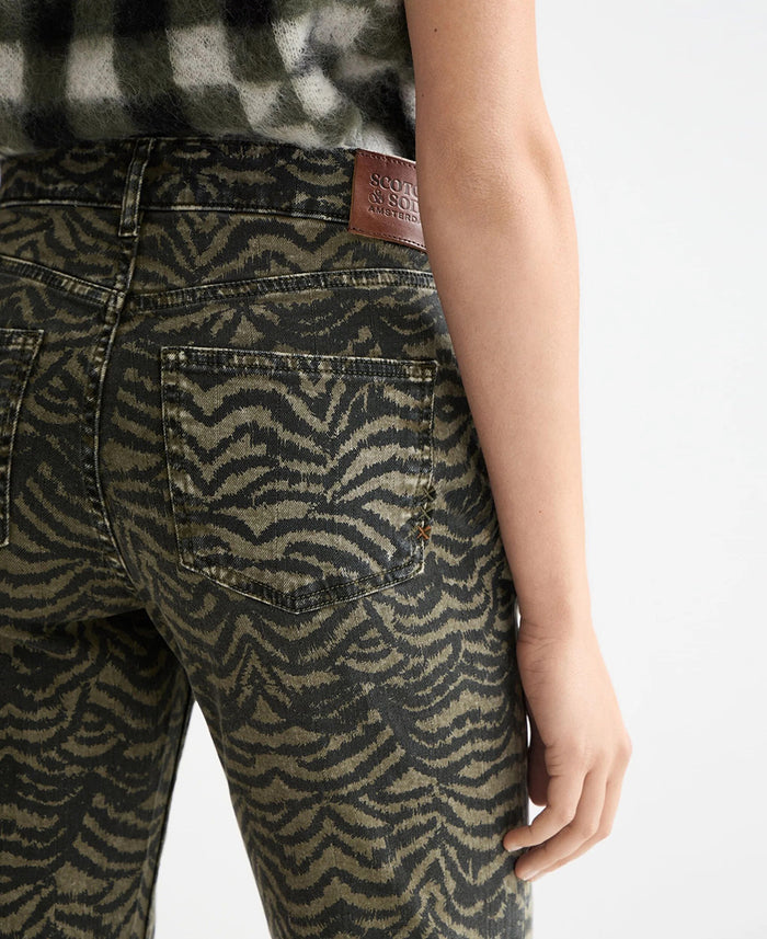 The Sky All Over Print Straight Leg