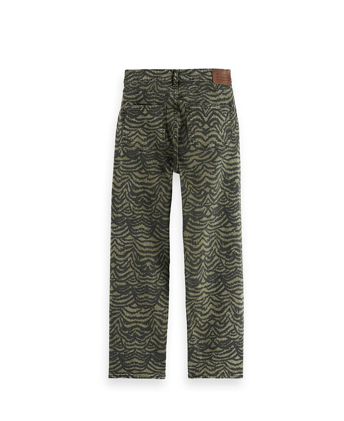 The Sky All Over Print Straight Leg