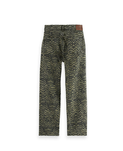 The Sky All Over Print Straight Leg