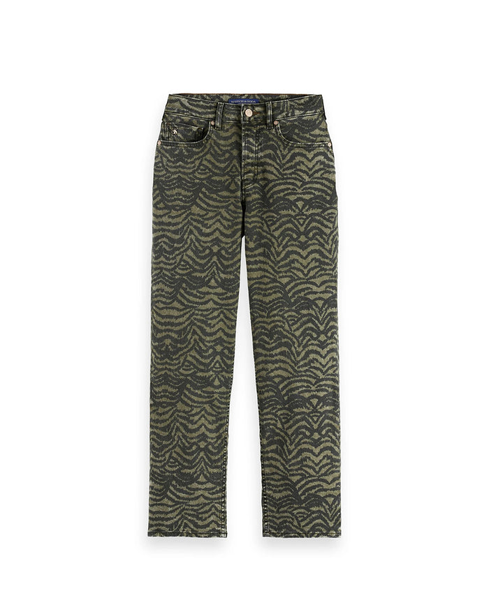 The Sky All Over Print Straight Leg