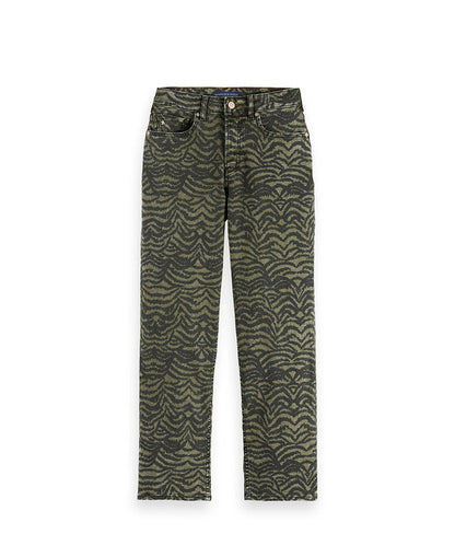 The Sky All Over Print Straight Leg
