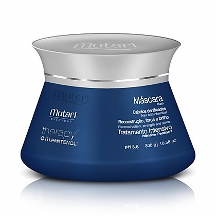 Therapy Panthenol Conditioner Mask Mutari 300g /10.58oz - Reconstruction and Hydration Line - For dry or chemical hair.
