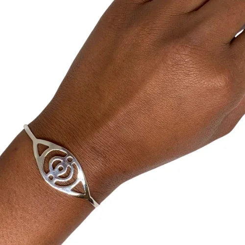 Third Eye Bangle Silver - Yelena Noah Designs