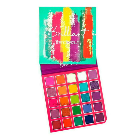 Trend Beauty Brilliant Eyeshadow Palette 25 Colors
