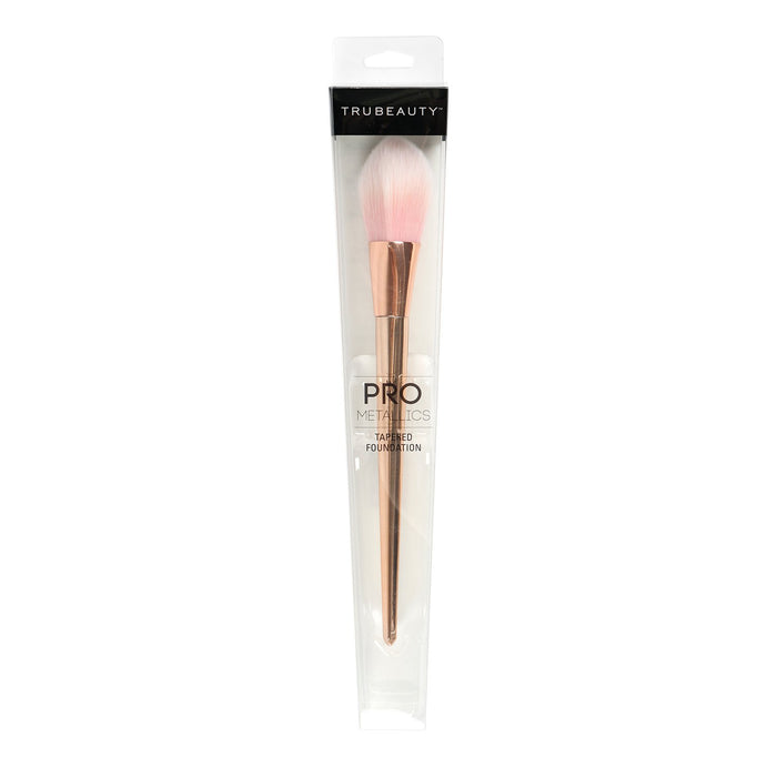 Trubeauty Pro Metallics Tapered Foundation Brush - ikatehouse