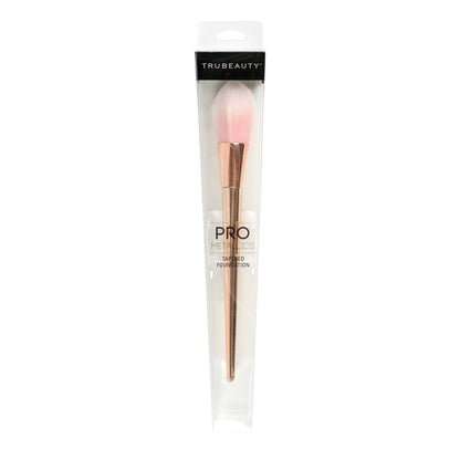 Trubeauty Pro Metallics Tapered Foundation Brush - ikatehouse