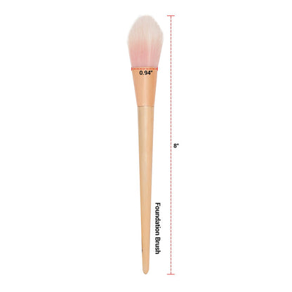 Trubeauty Pro Metallics Tapered Foundation Brush - ikatehouse